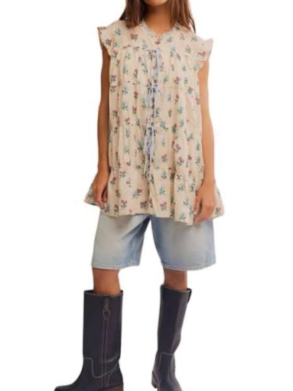 Free People Sundown in Ivory Combo NWT Size Medium MSPR $148